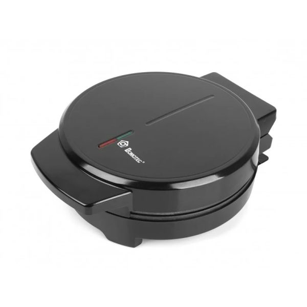 Вафельниця кругла Domotec MS-7710 1000Вт чорна